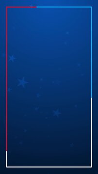 Blue American background for all patriotic national holidays.