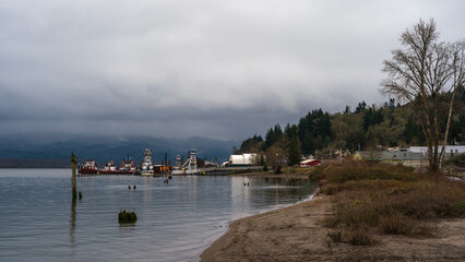 Rainier City in Columbia County, Oregon	