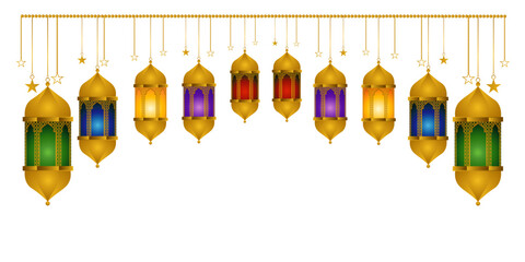 ramadan kareem - Clean, plain, solid white background, a minimalist and empty canvas for design and copy space.