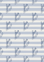 Underwater background of corals and stripes. For interior design, prints, fabric or background.