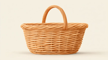 Woven laundry basket for home organization and storage solutions