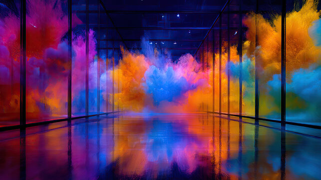 Chromatic Immersion &mdash; Color, Reflection and Sensory Space