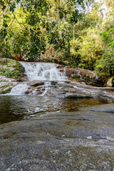 View of the Paraty waterfalls, Rio de Janeiro, Brazil