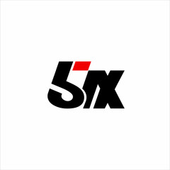 Design the word "Six" with different number 6 symbols.