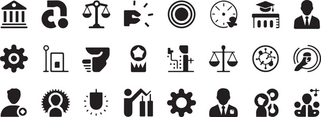 icons education graduation training professional presentation