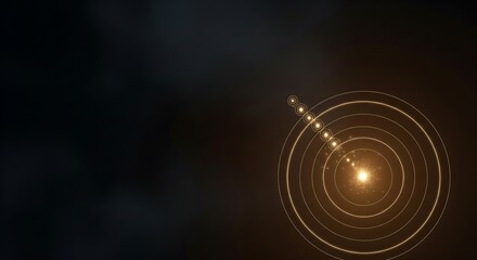 A minimalist, top-down view of a modern, brushed-silver compass resting in the