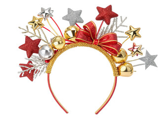 new-year-s-headband on a isolated transparent background