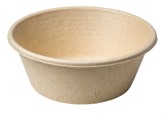  paper-bowl on a isolated transparent background	