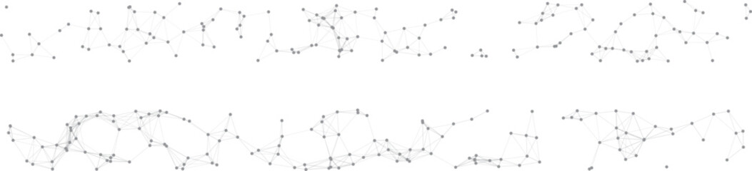 Abstract Plexus mesh geometric background. Dots connected by lines. Technology abstract background. Minimalist mesh backdrop. Abstract polygonal shape.