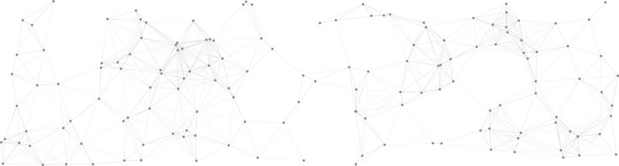 Fototapeta na wymiar Abstract Plexus mesh geometric background. Dots connected by lines. Technology abstract background. Minimalist mesh backdrop. Abstract polygonal shape.