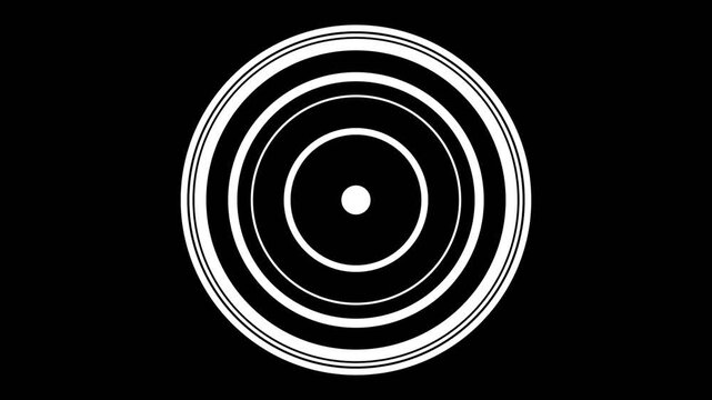 vector circle element motion design collection on alpha background