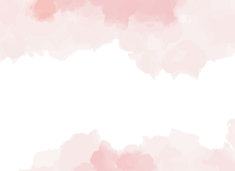 Modern abstract luxury wedding invitation templates with pastel pink watercolor brush stroke and valentines day background

