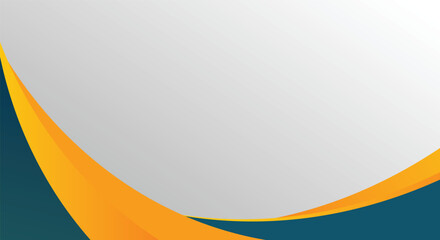 An elegant blue and gold curved header background design suitable for professional certificate, invitation and presentation templates.