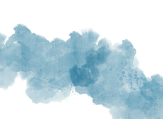 Modern abstract luxury pastel blue watercolor and gold brush stroke background for wedding, banner, or birthday card templates

