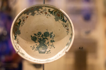 close up of a tea cup