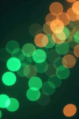 Soft, glowing green circles, abstract circular pattern, blurred lights, light, pastel green