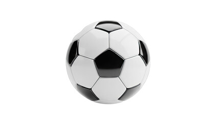 Classic Black and White Soccer Ball