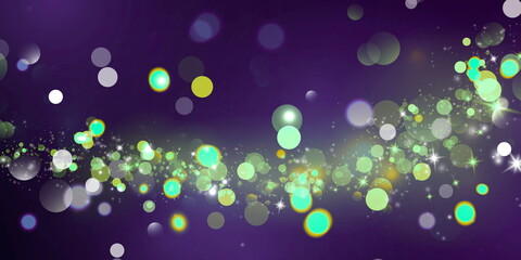 abstract purple light bokeh background