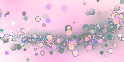 abstract pink light bokeh background