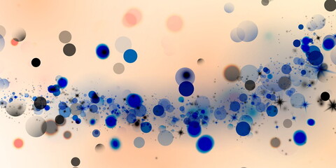 abstract color light bokeh background