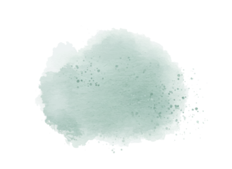 Pastel green watercolor paint stroke background for wedding card, banner, or invitation elements

