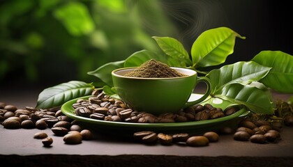 Obraz premium Green Coffee