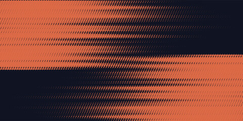 Dots halftone yellow and dark blue color pattern gradient grunge texture background. Dots pop art sport style vector  modern arts