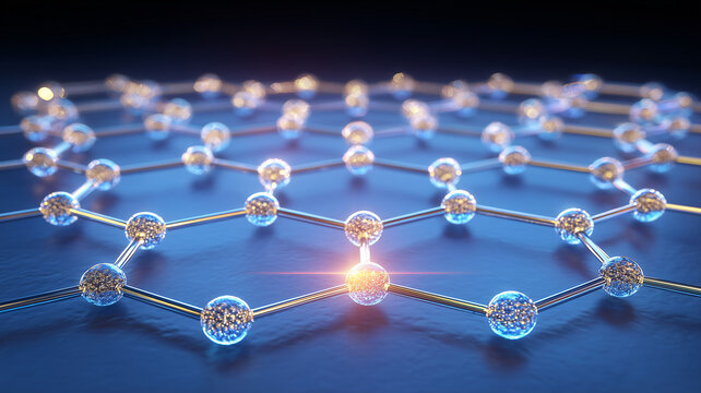 A connected network of glowing nodes illustrating digital connectivity, data exchange and technology infrastructure concept.
- Powered by Adobe