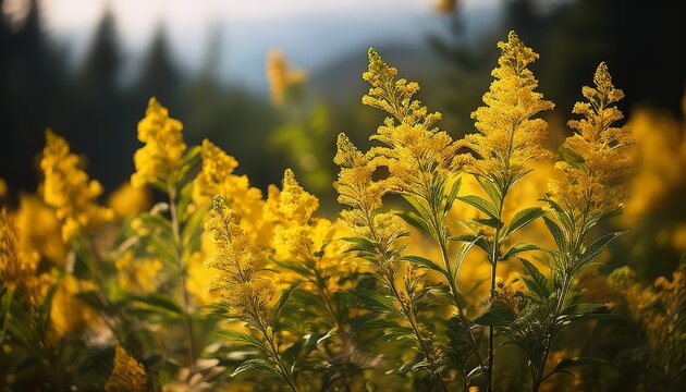 Solidago Flowers