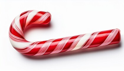 Christmas Candy Cane Mini Isolated On Transparent Background