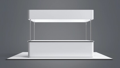 Mockup Promotion stand