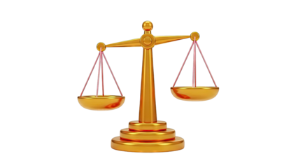 Golden Scales of Justice