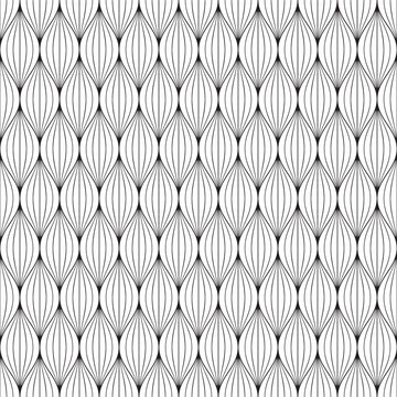 Seamless geometric organic luxury decorative pattern background