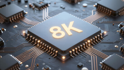 Intel 8K Processor Board