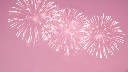 Fireworks Illuminating Night Sky