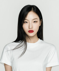 MZ Generation Chic Minimal Beauty Portrait