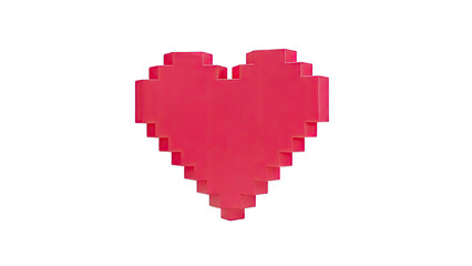 Pixelated Heart Icon