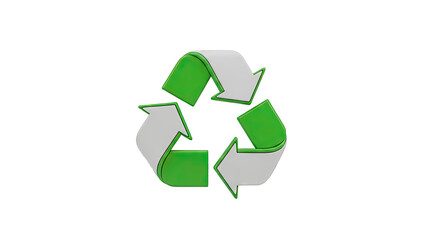 Obraz premium 3D Recycling Symbol