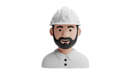 3D Male Engineer Avatar