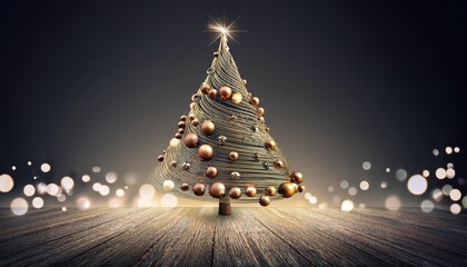 Abstract Christmas Tree