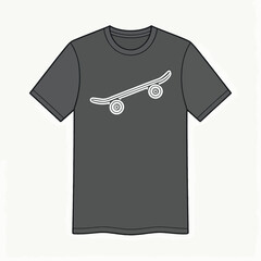illustration vector illustration Skate culture trend t-shirt design