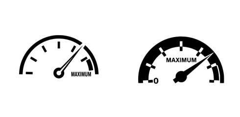 Gauge icons representing speed and performance