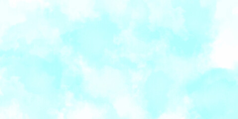 blue space beautiful surface cloudy watercolor sky fluffy background. view cloudy summer wall decoration wallpaper texture design.