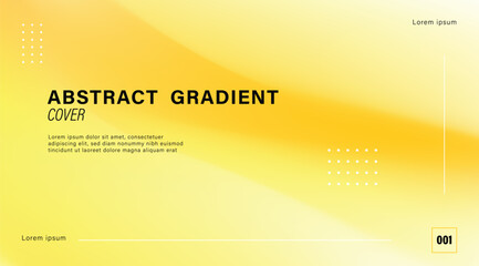 Vivid pastel yellow gradient mesh with copy space for vibrant brand background, creative landing page and minimalist web banner design