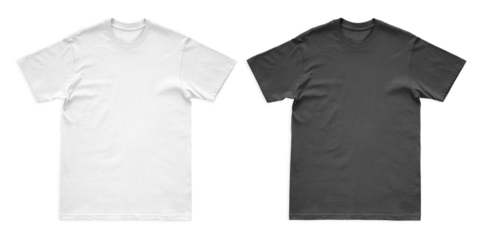 A high-quality T-shirt mockup featuring a clean and modern presentation, designed to showcase apparel artwork with a professional and realistic look. The T-shirt is displayed with natural fabric folds
