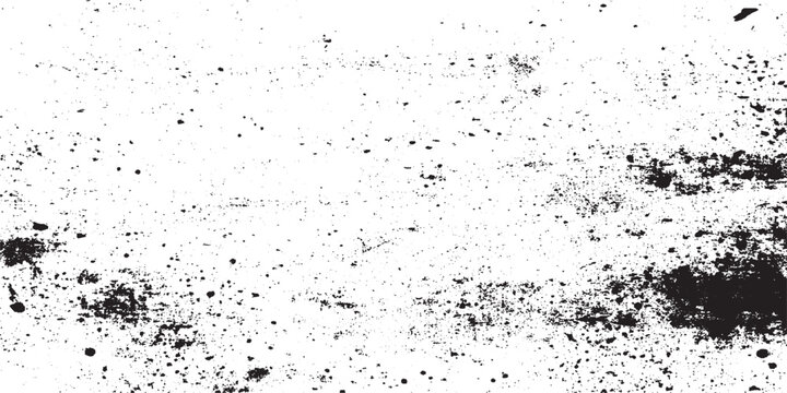 Black and white grunge. dust and grunge grain texture distorted grange overlay retro texture template. with dust and rough wall texture Speckle grain dot white paper noise texture with distress effect