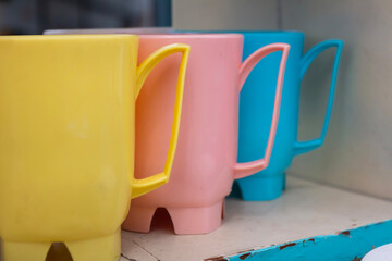 Vintage Flea Market Finds Secondhand Retro Cups