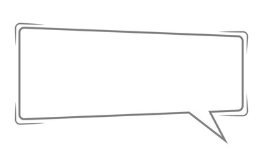 Rectangle thought bubble free communications icons, box type thought bubble Images