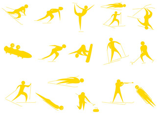 ウインタースポーツのアイコン