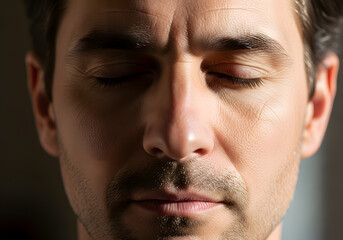 Obraz premium Inner Peace Through Mindful Meditation